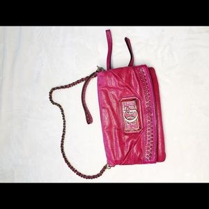 Guess shoulder bag folding with zipper and logo